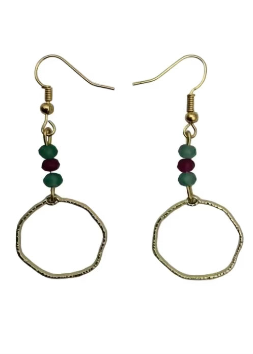 Malibú turquesa/buganvilla